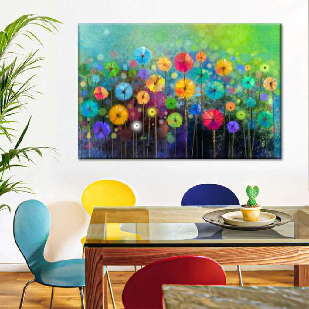 Картина Строката галявина 51x34 см (8)