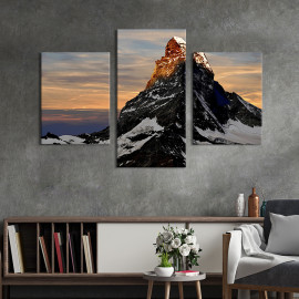 Картина Висока гора Маттерхорн 66x40 см (556-32)