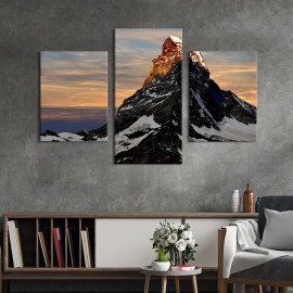 Картина Висока гора Маттерхорн 66x40 см (556-32)