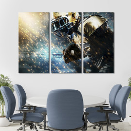 Картина Гра в американський футбол 78x48 см (490-31)