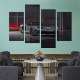Картина Авто люксового класу Lamborghini 89x56 см (1263-42)