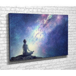 Картина Медитація в космосі 51x34 см (86(8