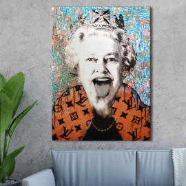Картина Люди - Королева Єлизавета 50x38 см (P0451)