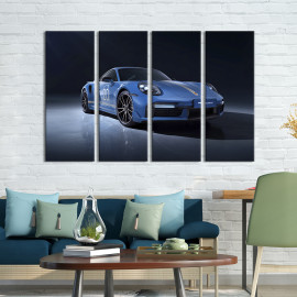 Картина Приголомшливий суперкар Porsche 911 Turbo S 89x53 см (1387-41)