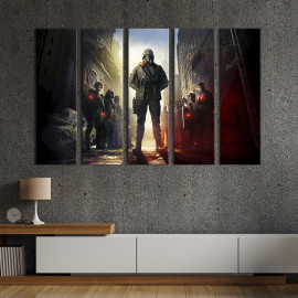 Картина Комп'ютерний шутер Tom Clancy's The Division 87x50 см (1522-51)