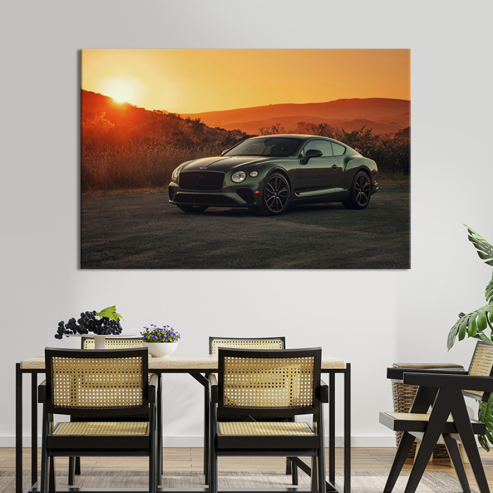 Картина Bentley Continental 122x81 см (1255-1)