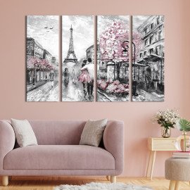 Картина Романтика в Парижі 89x53 см (374-41)