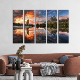 Картина Чарівна природа парку Йосемітського 87x50 см (563-51)