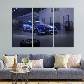 Картина Синій Ford Mustang GT Gen3 78x48 см (1284-31)