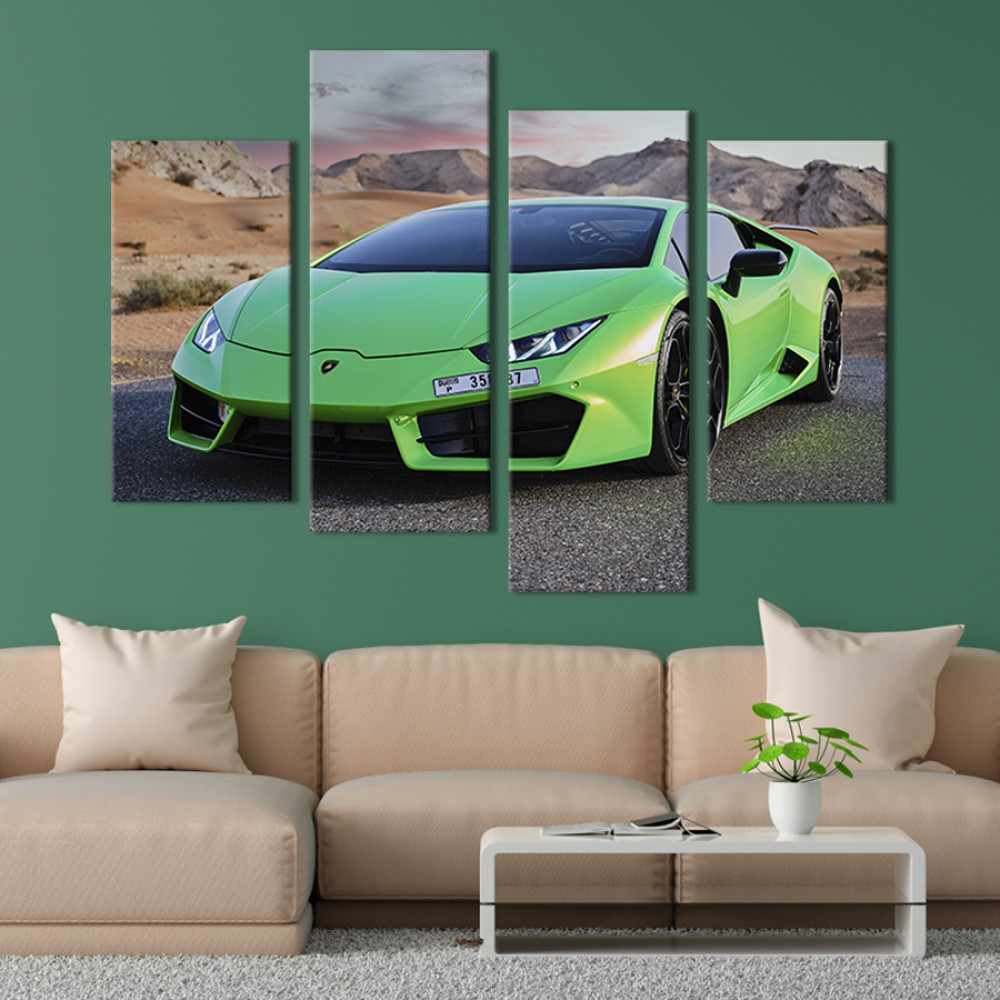 Картина Швидкий Lamborghini Aventador 89x56 см (125-42)