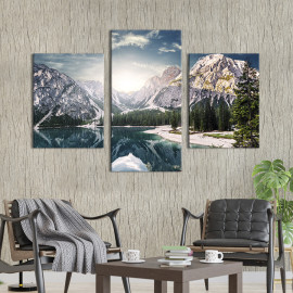 Картина Чудова краса озера Брейс 66x40 см (628-32)