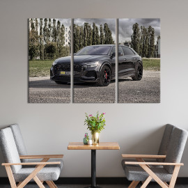 Картина Чорна Audi RS Q8 78x48 см (1376-31)