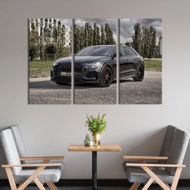 Картина Чорна Audi RS Q8 78x48 см (1376-31)