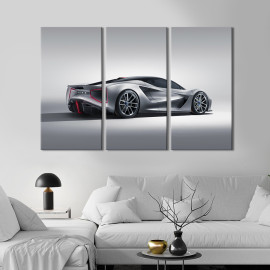 Картина Стильний спорткар Lotus Emira 78x48 см (1348-31)