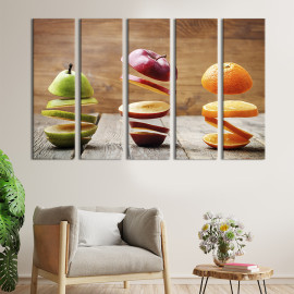 Картина Три фрукти 87x50 см (290-51)