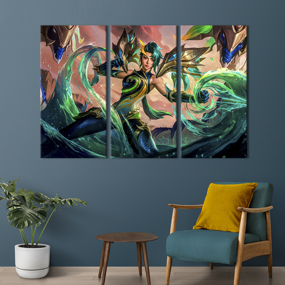 Картина Каїса, League of Legends 78x48 см (1495-31)
