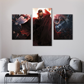 Картина на полотні Benedict Cumberbatch - Doctor Strange 66x40 см (706-32)
