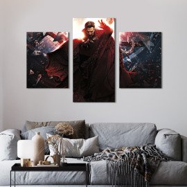 Картина на полотні Benedict Cumberbatch - Doctor Strange 66x40 см (706-32)