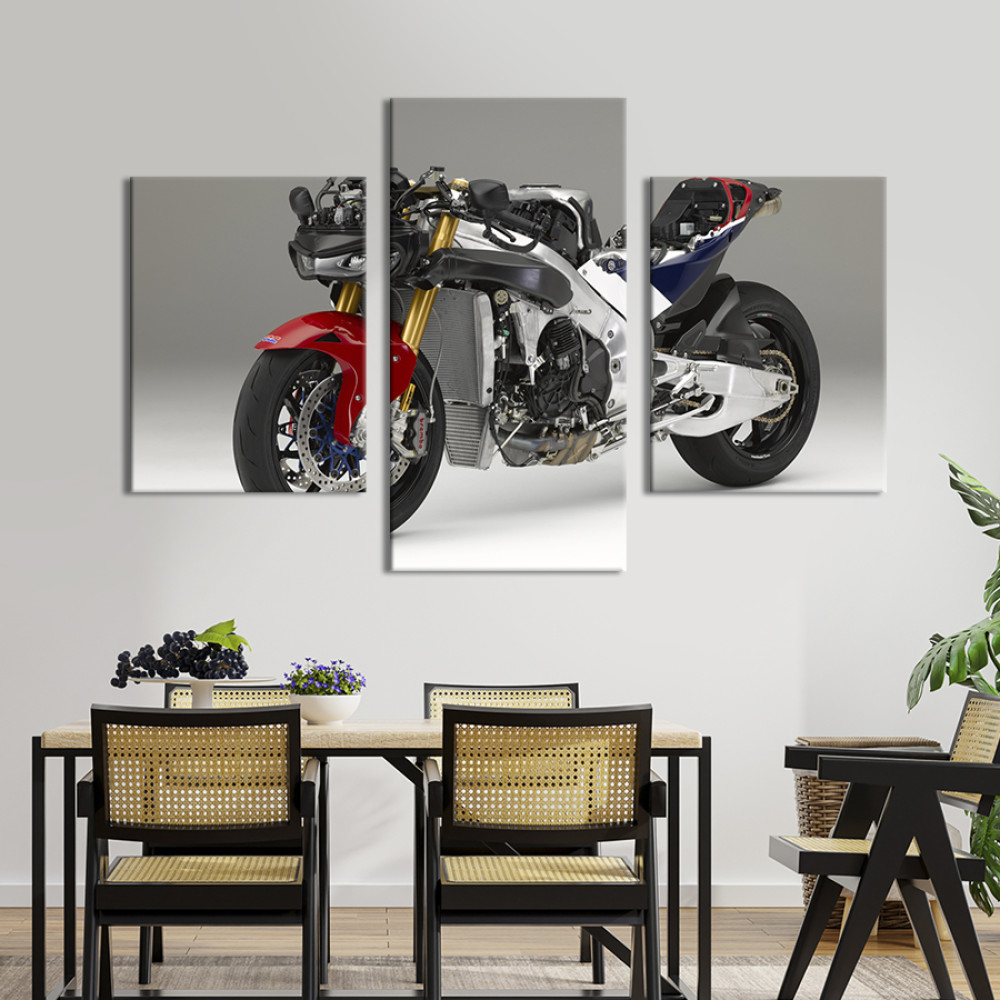 Картина Спортбайк Хонда RC 96x60 см (1244-32)
