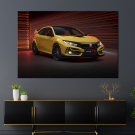 Картина Honda Civic Type 122x81 см (1329-1)