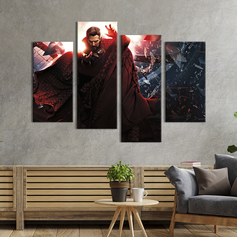 Картина Doctor Strange , Marvel Cinematic Universe 89x56 см (706-42)