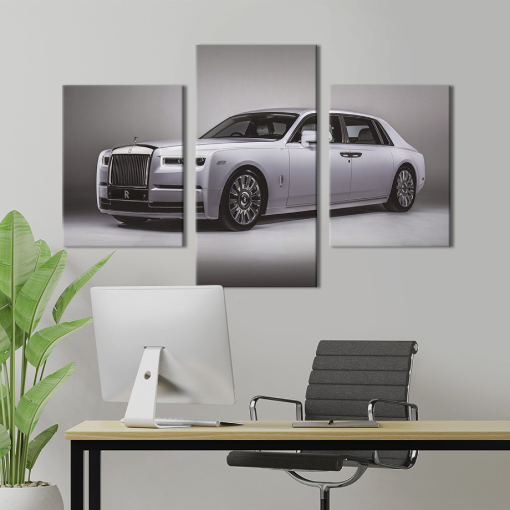 Картина Ретро-автомобіль Rolls-Royce 66x40 см (1394-32)