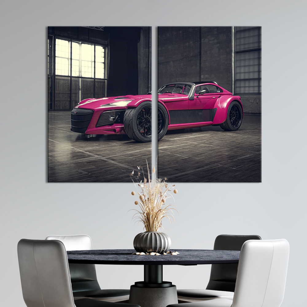 Картина Стильний автомобіль Donkervoort D8 GTO Individual 71x51 см (1383-2)