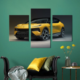 Картина Електричний кросовер Lotus Eletre 66x40 см (1413-32)