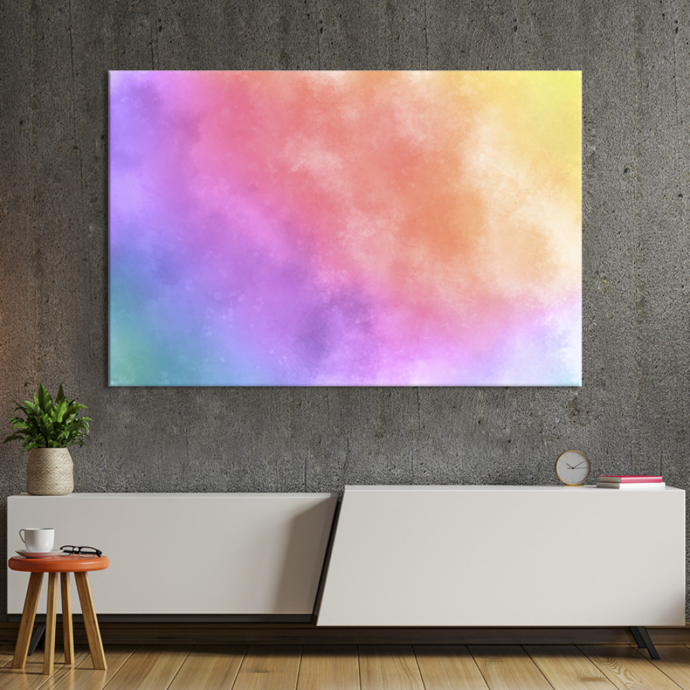 Картина абстракція картина для офісу Блискучий градієнт 51x34 см (1018-1)