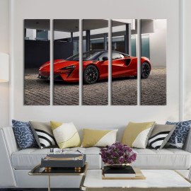 Картина Розкішний червоний McLaren Artura 87x50 см (1282-51)