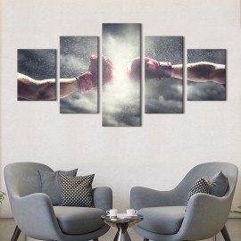 Картина Руки в боксерських рукавичках 112x54 см (497-52)