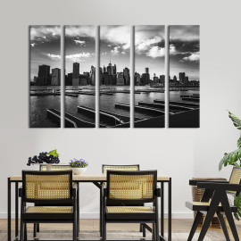 Картина Вид на знаменитий Мангеттен 87x50 см (387-51)