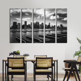 Картина Вид на знаменитий Мангеттен 87x50 см (387-51)