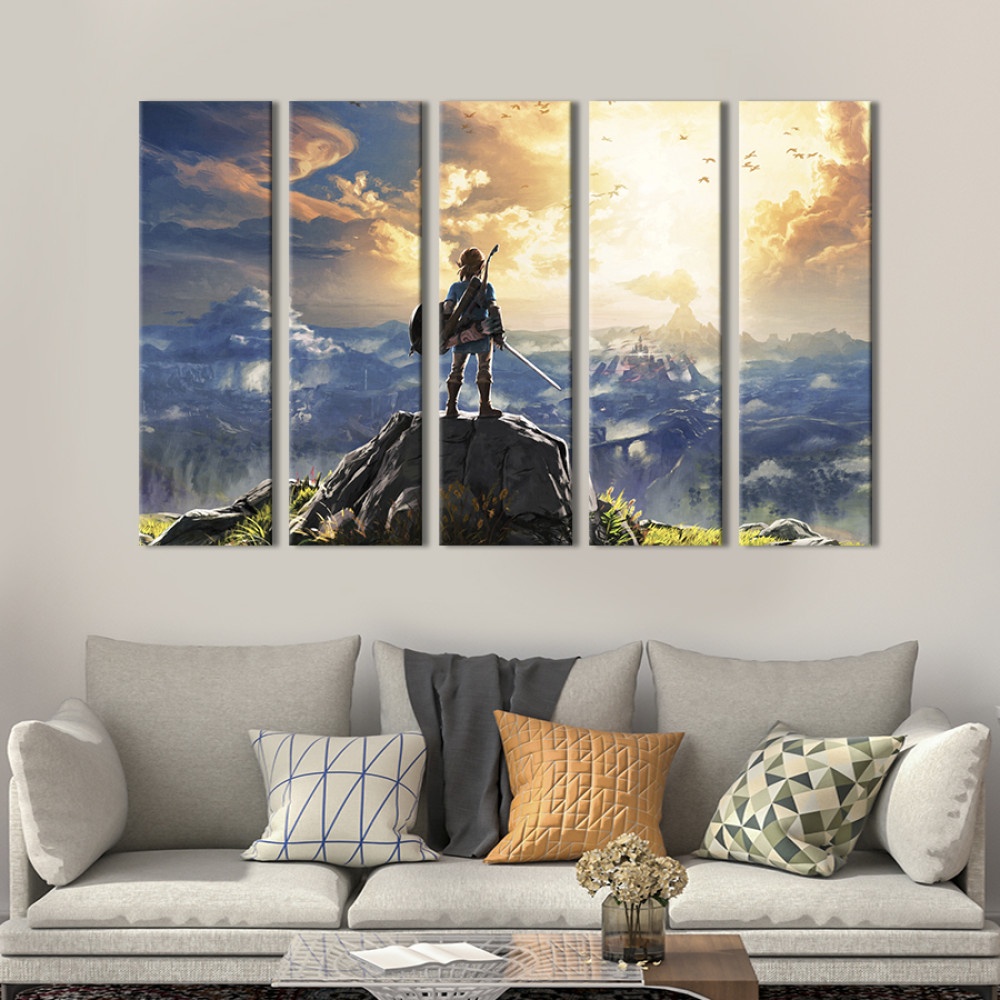 Картина Культова гра Легенда про Зельду 132x80 см (1514-51)