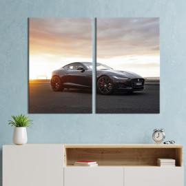 Картина Jaguar F-Type: машина-монстр 71x51 см (1330-2)