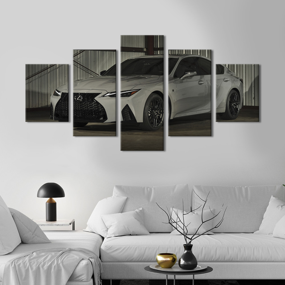 Картина Лімітоване авто Lexus IS 500 F Sport 112x54 см (1279-52)