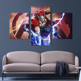 Картина на полотні Thor Marvel comics 66x40 см (754-32)