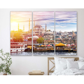 Картина Панорама Стамбула 78x48 см (M3_M_477)