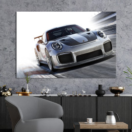 Картина Porsche 911 GT2 RS 122x81 см (1285-1)