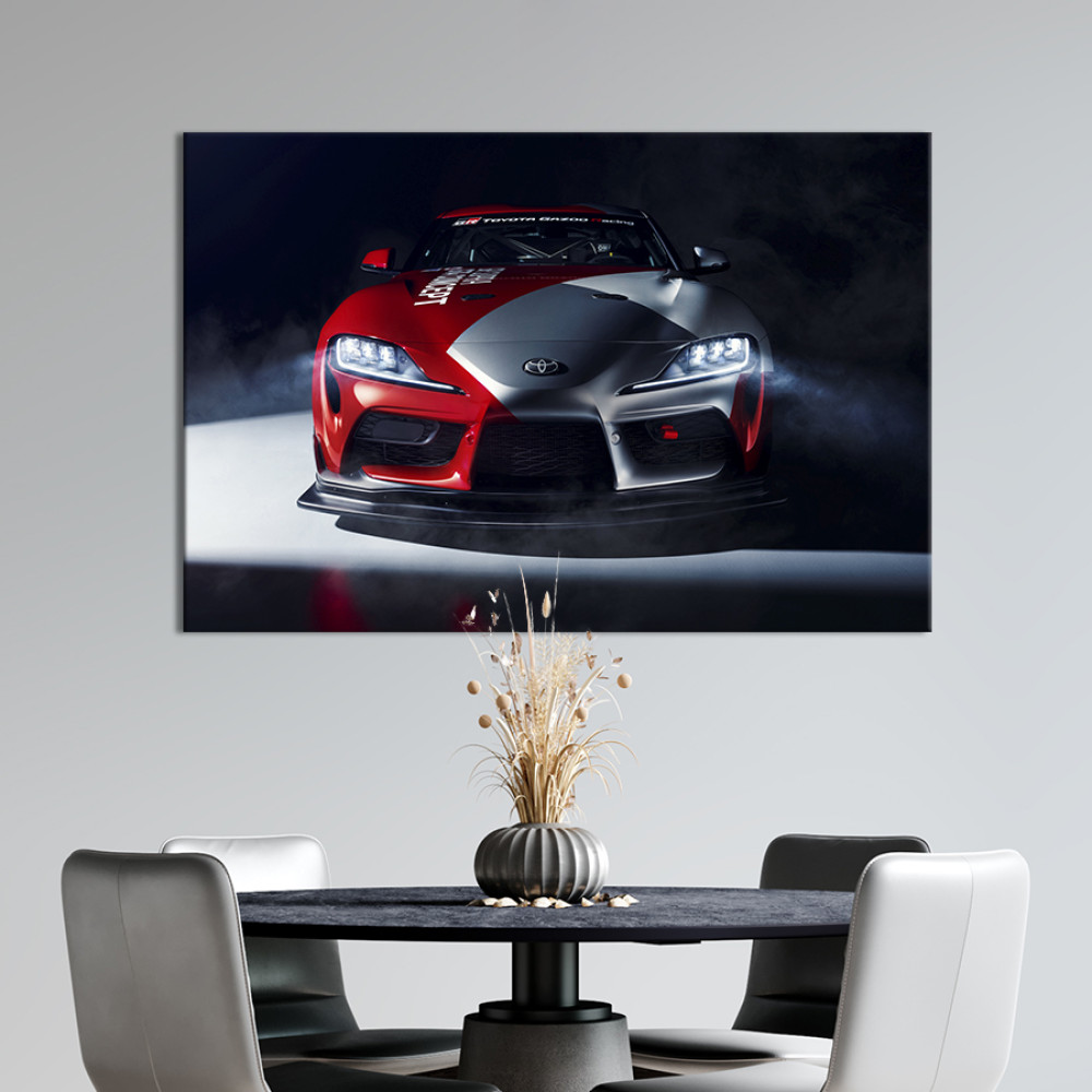 Картина Автомобіль Toyota Supra 51x34 см (1405-1)