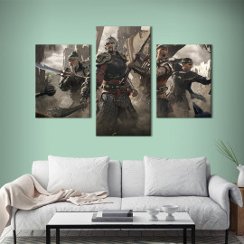 Картина Персонажі гри For Honor – Marching Fire 66x40 см (1477-32)