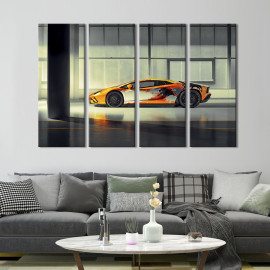 Картина Розкішний автомобіль Lamborghini Aventador S 89x53 см (1248-41)