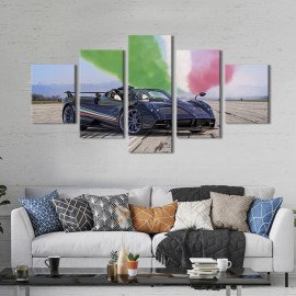 Картина Чудовий суперкар Pagani Huayra Tricolore 112x54 см (1272-52)