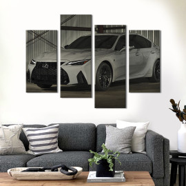 Картина Спортивне авто Lexus IS 500 F Sport 89x56 см (1279-42)