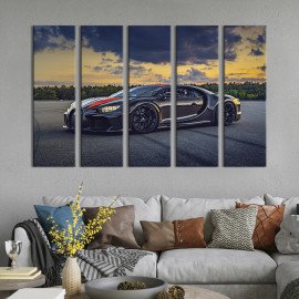 Картина Швидкий Bugatti Chiron Super Sport 155x95 см (85-51)