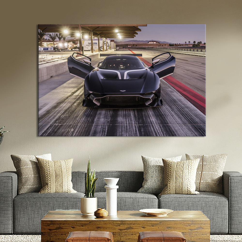 Картина Стильне авто Aston Martin Vulcan 51x34 см (1410-1)