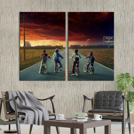 Картина Stranger Things 71x51 см (1416-2)