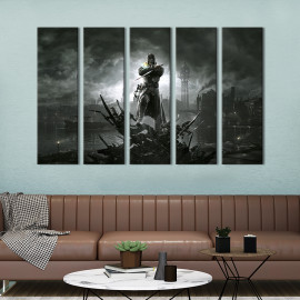 Картина Темний світ Dishonored 87x50 см (1436-51)