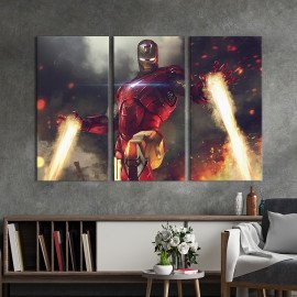 Картина Tony Stark - Iron Man 78x48 см (716-31)