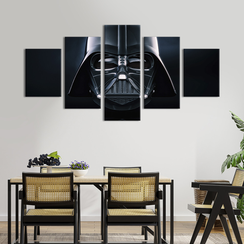 Картина Darth Vader black mask 112x54 см (698-52)